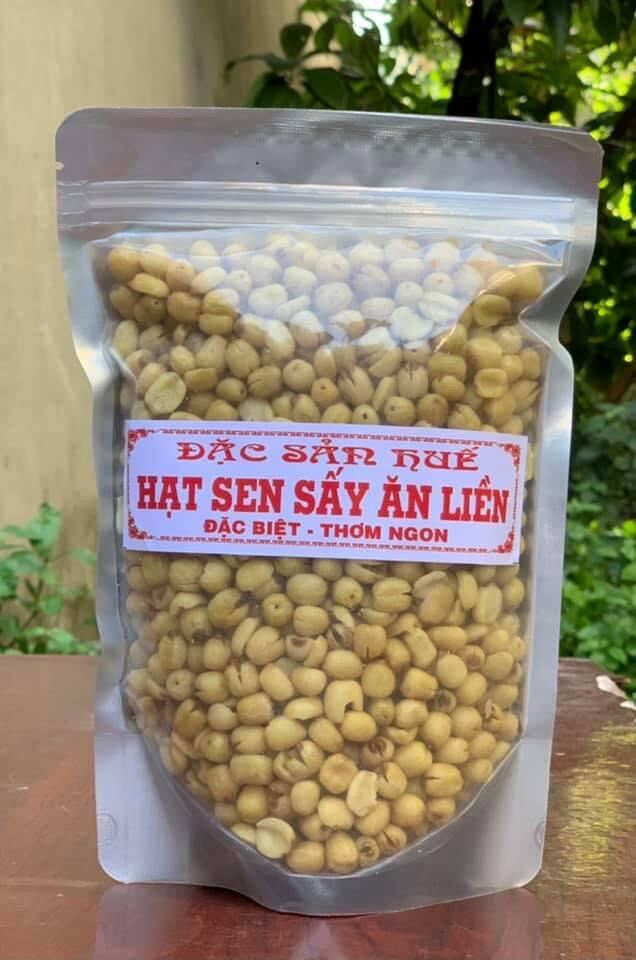 500g hạt sen sấy chín nguyên vị