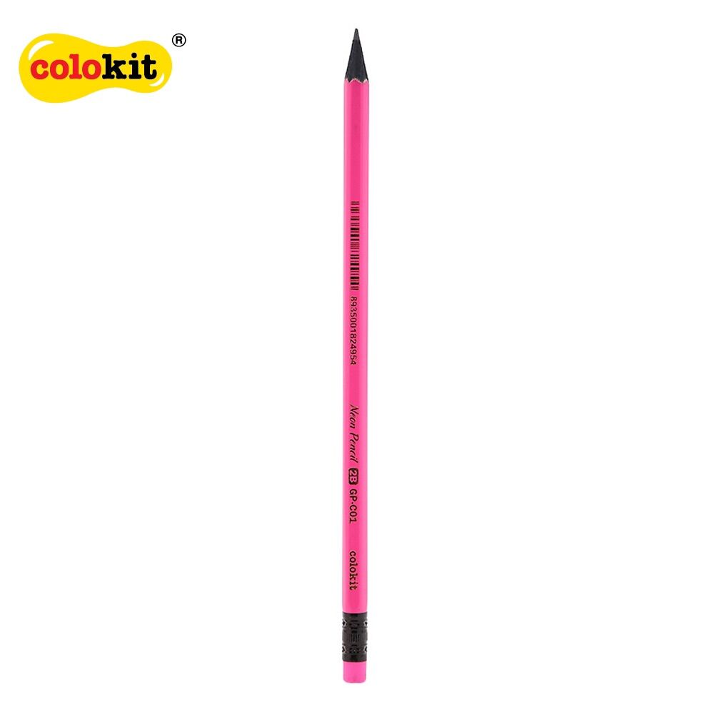 Bút chì gỗ 2B Colokit GP-C01 ( vĩ 5 cây)