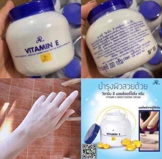 Kem dưỡng ẩm vitamin e của thái lan lọ 200ml giá 55k