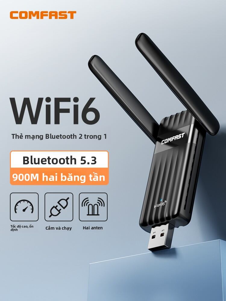 Comfast | Bluetooth WiFi Combo USB Adapter 5.3 Giá 346,000 Đồng*Miễn phí vận chuyển
