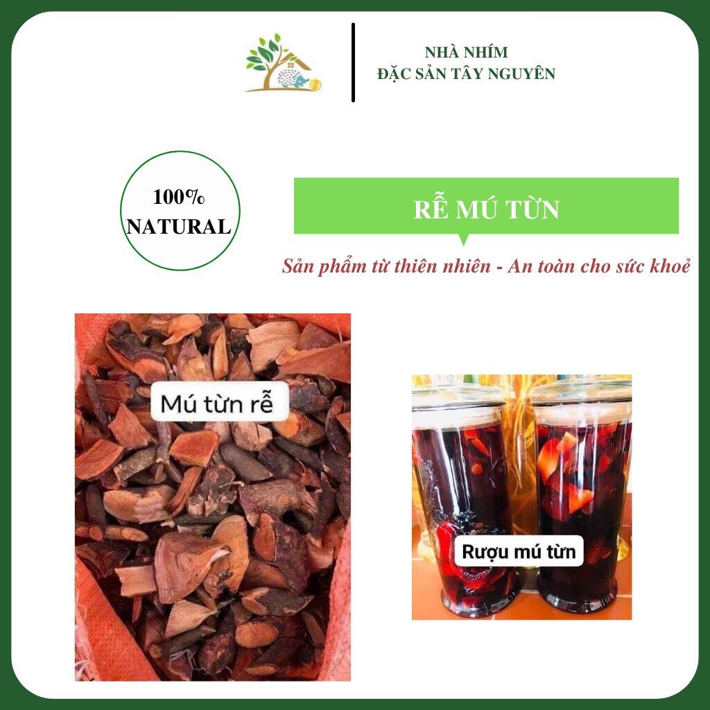 Rễ mú từn hàng ngon bổ thận tráng dương 1KG - 1kg