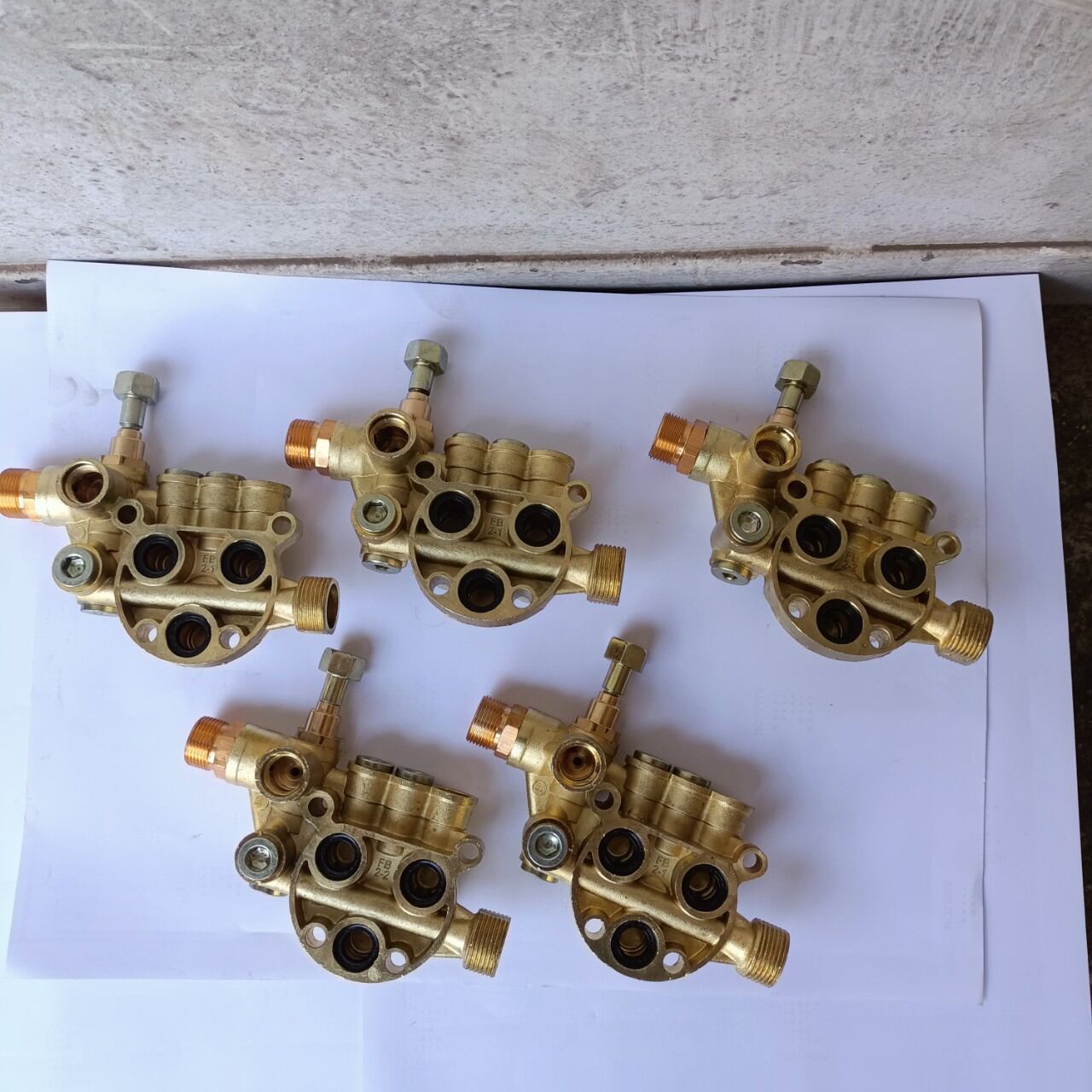 Bộ đầu bơm dùng cho máy rửa xe chỉnh áp/đầu bơm máy rửa xe áp lực cao