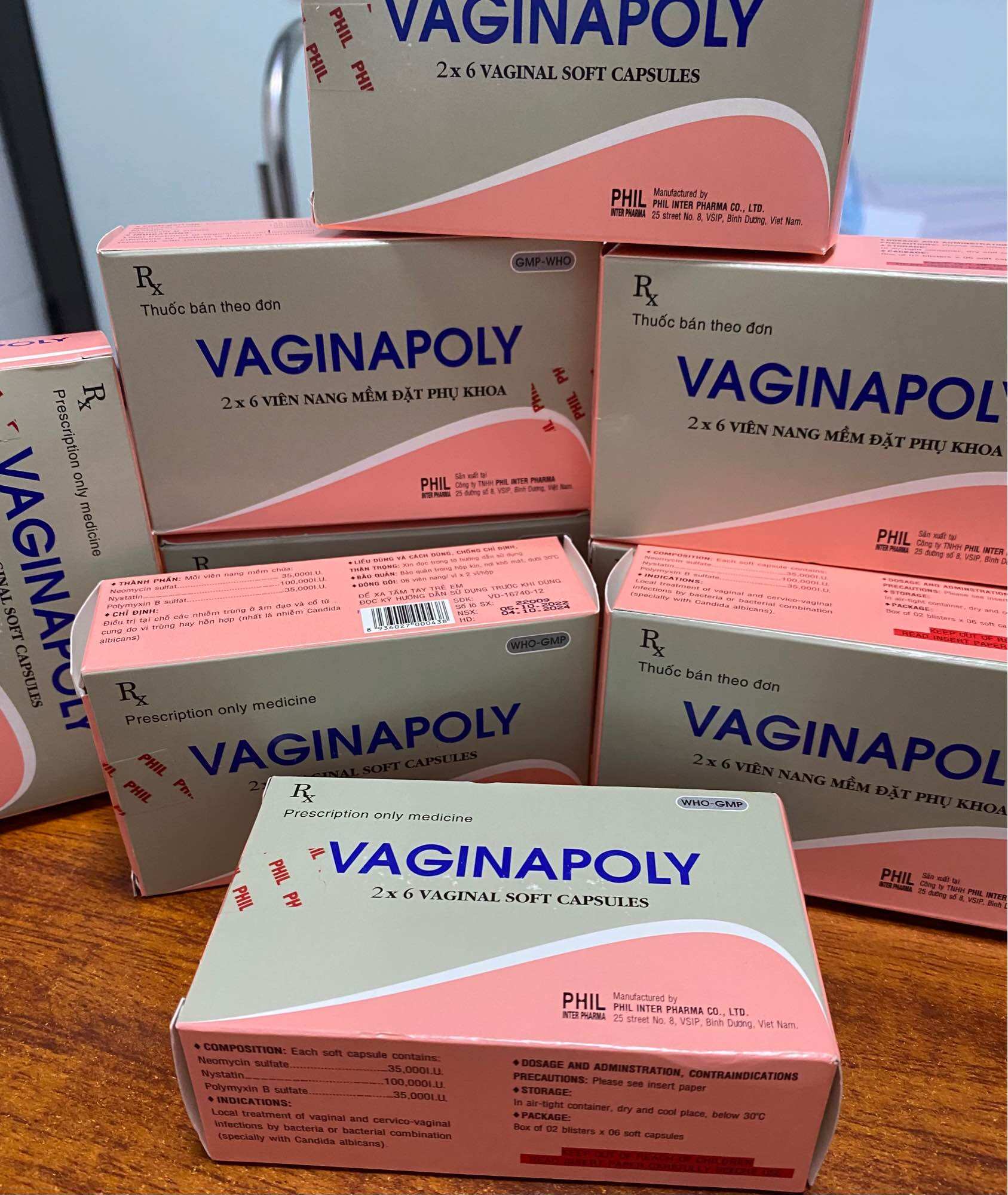Viên đặt phụ khoa VAGINAPOLY