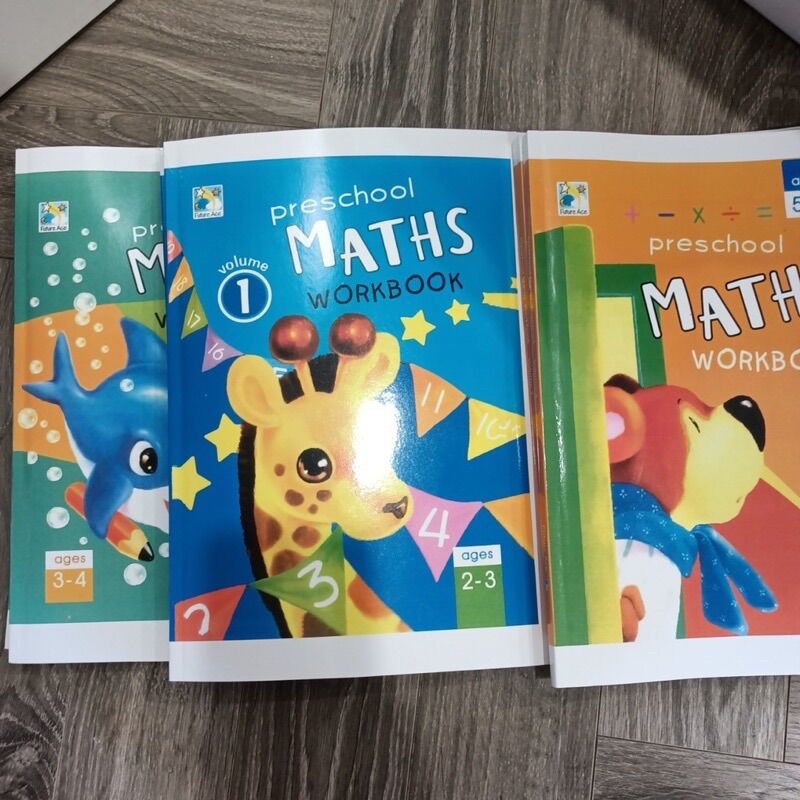 Combo 3q - Preschool giúp trẻ phát triển sớm