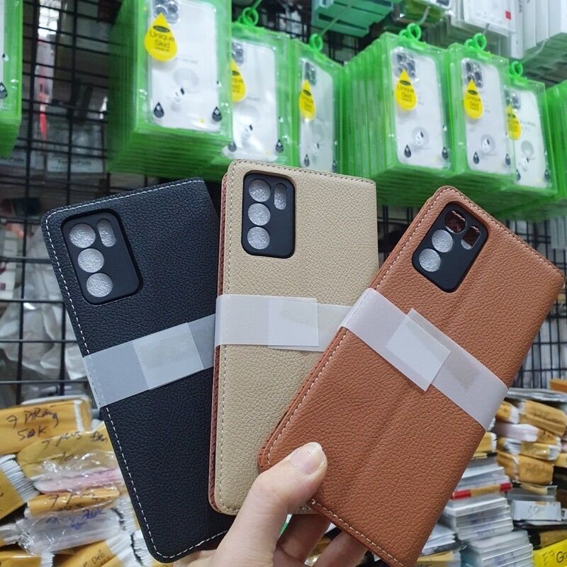 Bao da Oppo Reno6 5G thời trang