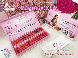 Bộ test 30 mùi nước hoa + tặng quyển vở thử mùi