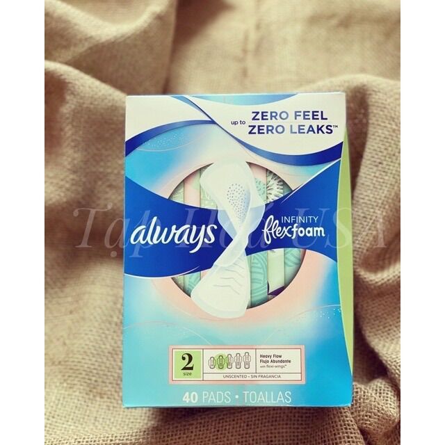 Băng vệ sinh always infinity flexfoam cao cấp