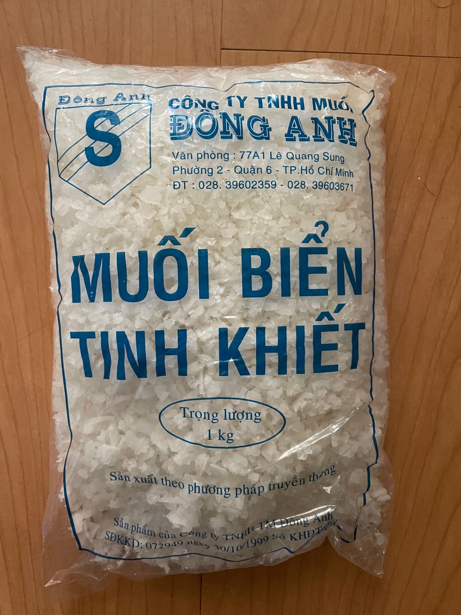 [HCM]MUỐI HỘT 1kg hạt lớn