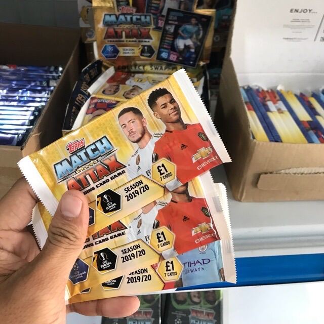 Pack Lẻ  Match Attax champions league 19 20  Pack 7 thẻ