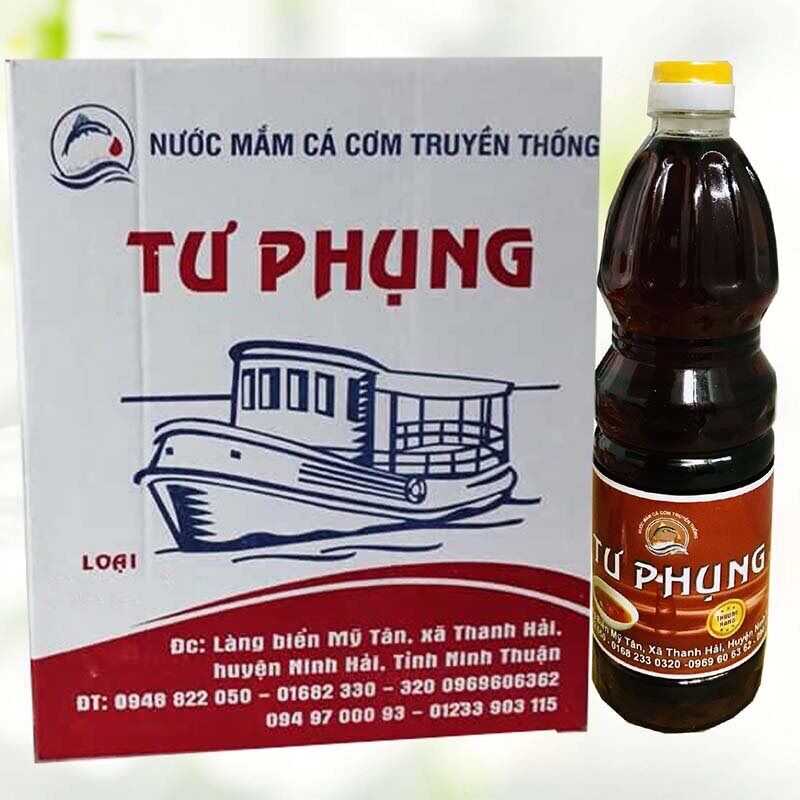 Nước mắm cá cơm thượng hạng