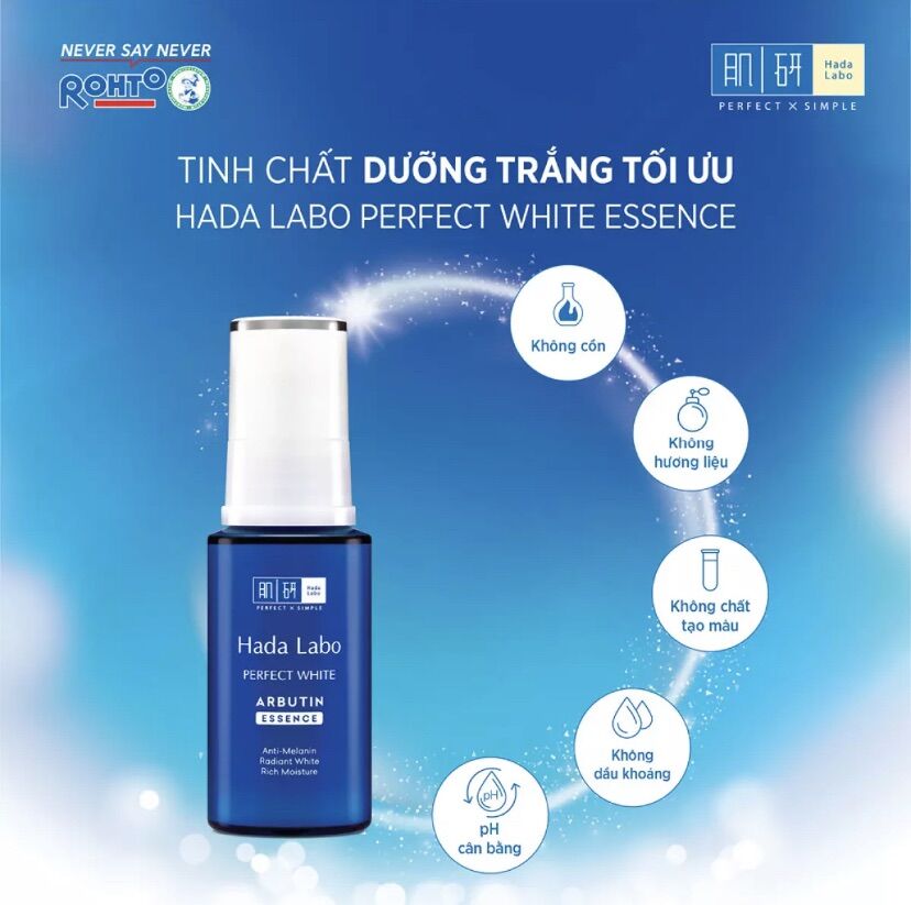Tinh chất dưỡng trắng da Hada Labo Perfect White Essence 30gr