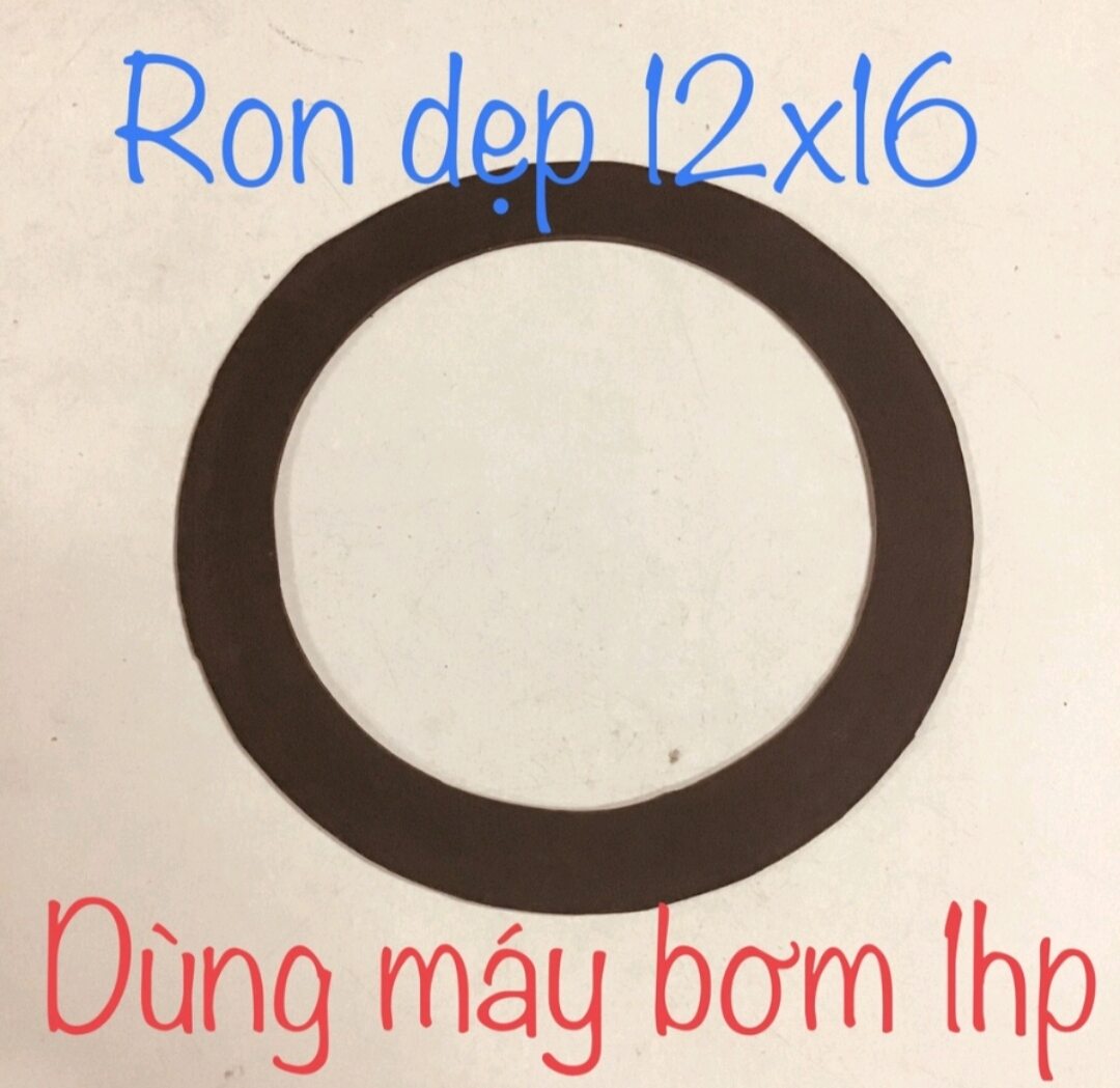 Combo 2 ron cao su dẹp dùng cho máy bơm giếng khoan