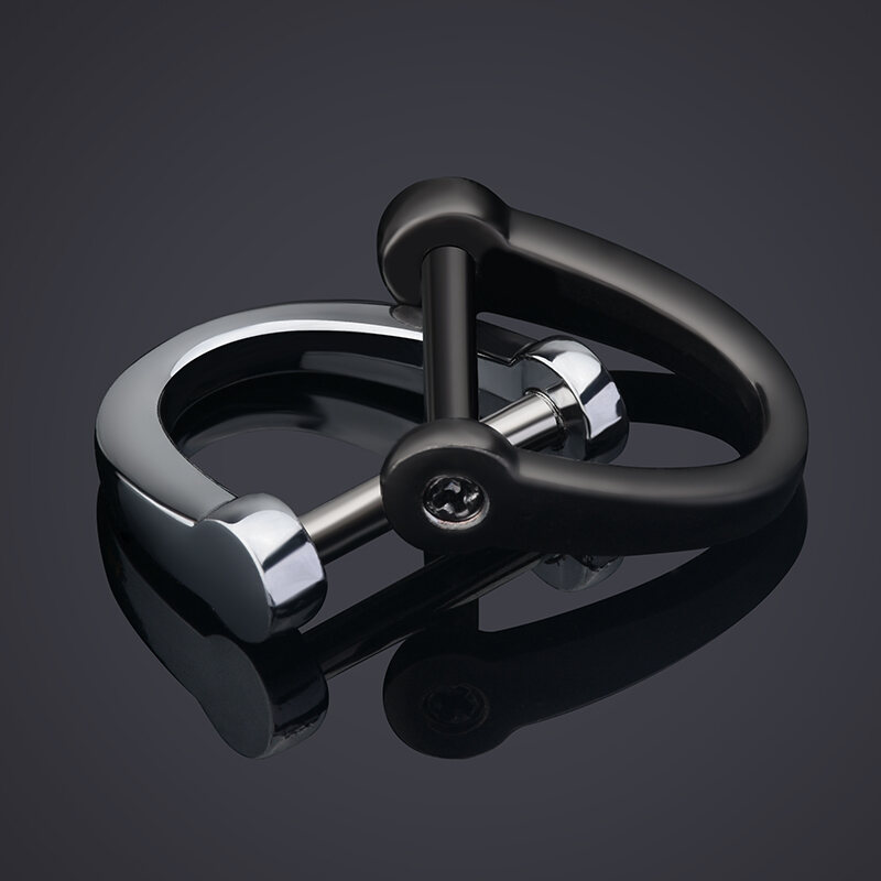 Mặt Dây Chuyền Xe Hơi Bằng Hợp Kim Đồng Thau Zn Phụ Kiện Móc Khóa Xe Nam D-ring Remote Controller Connect Ring. 