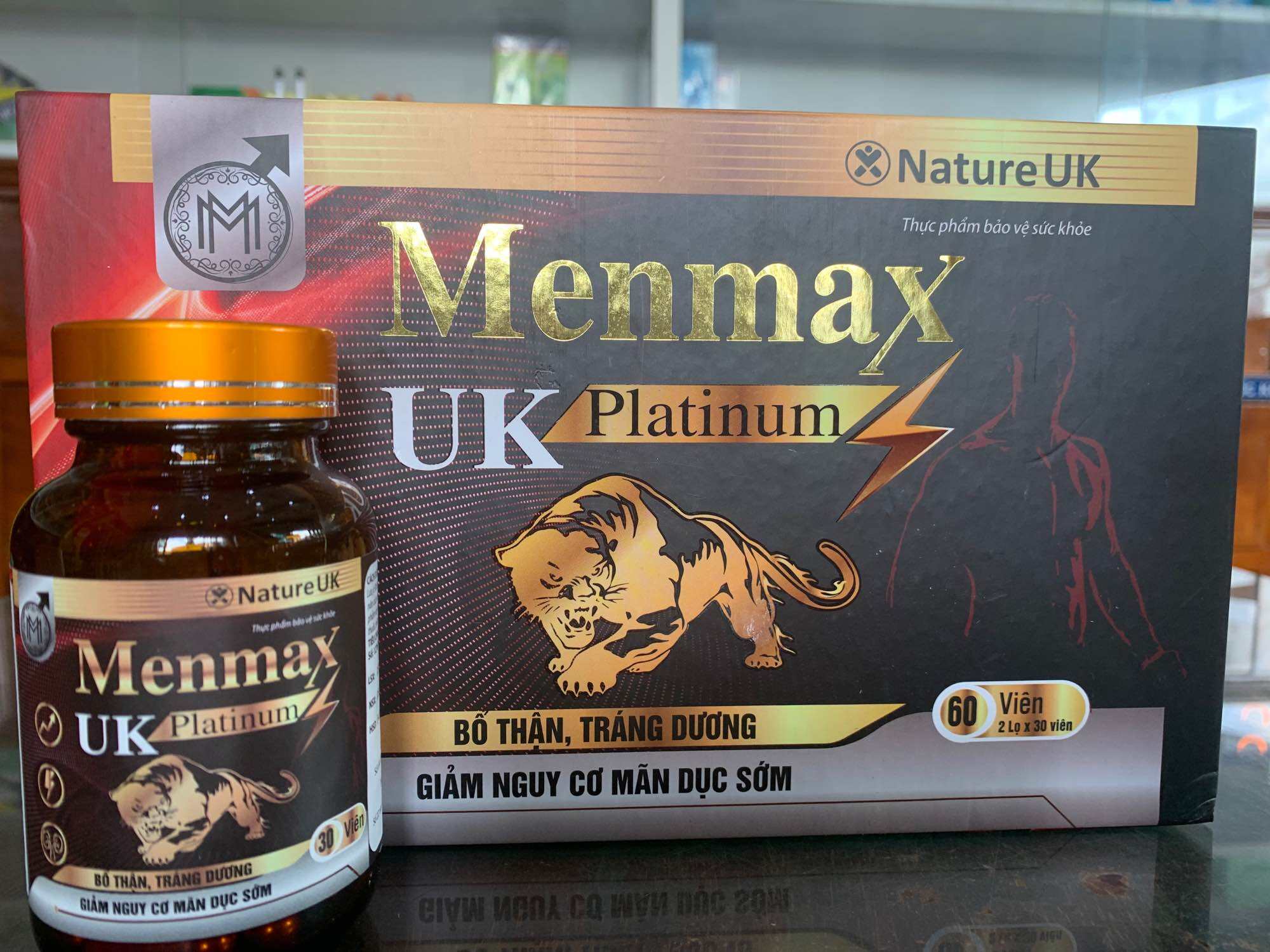 TPCN bổ thận MENMAX UK PLATINUM