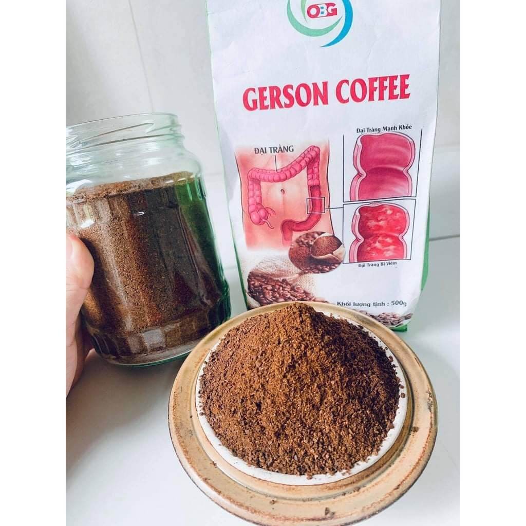 Cà phê hữu cơ Gerson, mua nửa kg 1 gói 500g được miễn phí ship Toàn quốc