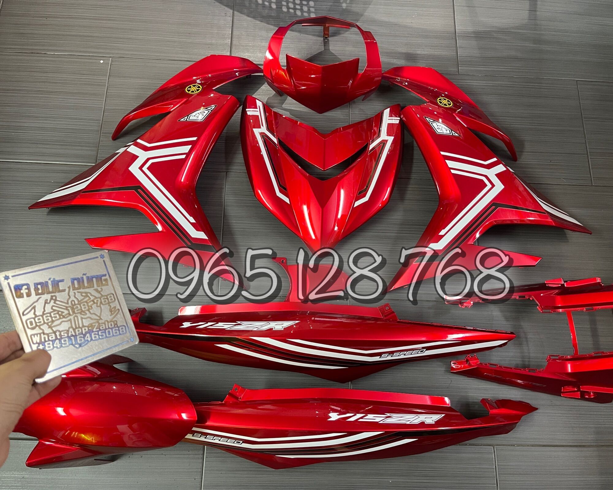 Dàn áo Ex 150 đỏ candy luôn tem đẹp lém