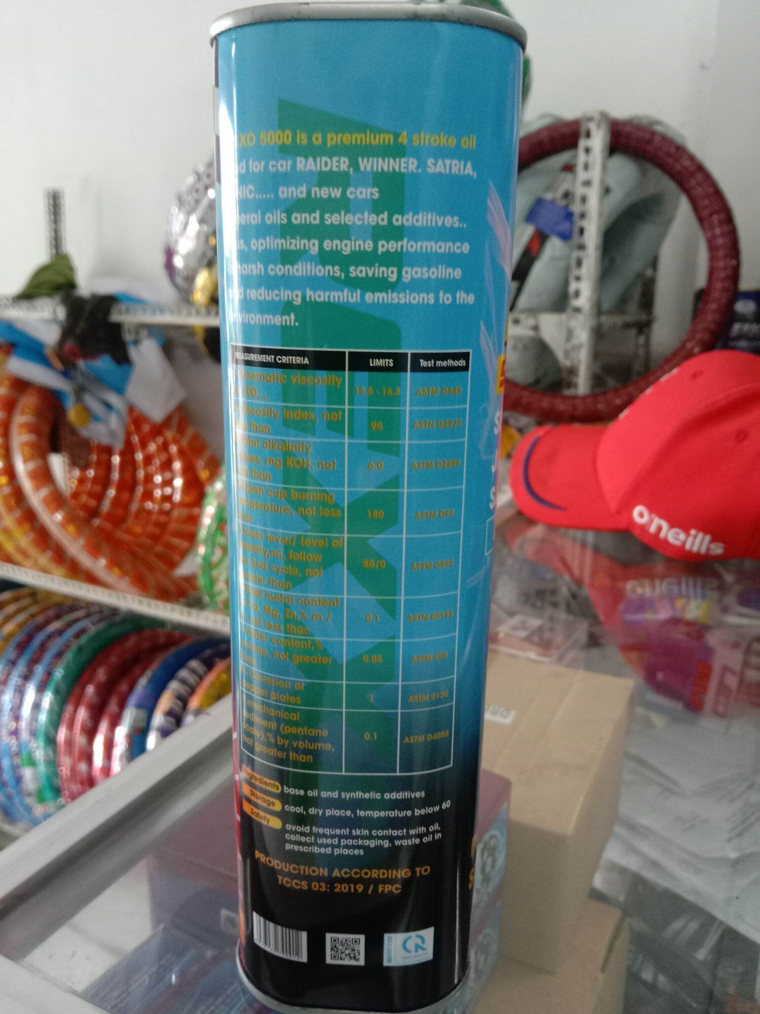 DẦU NHỚT REXXO 1.3L