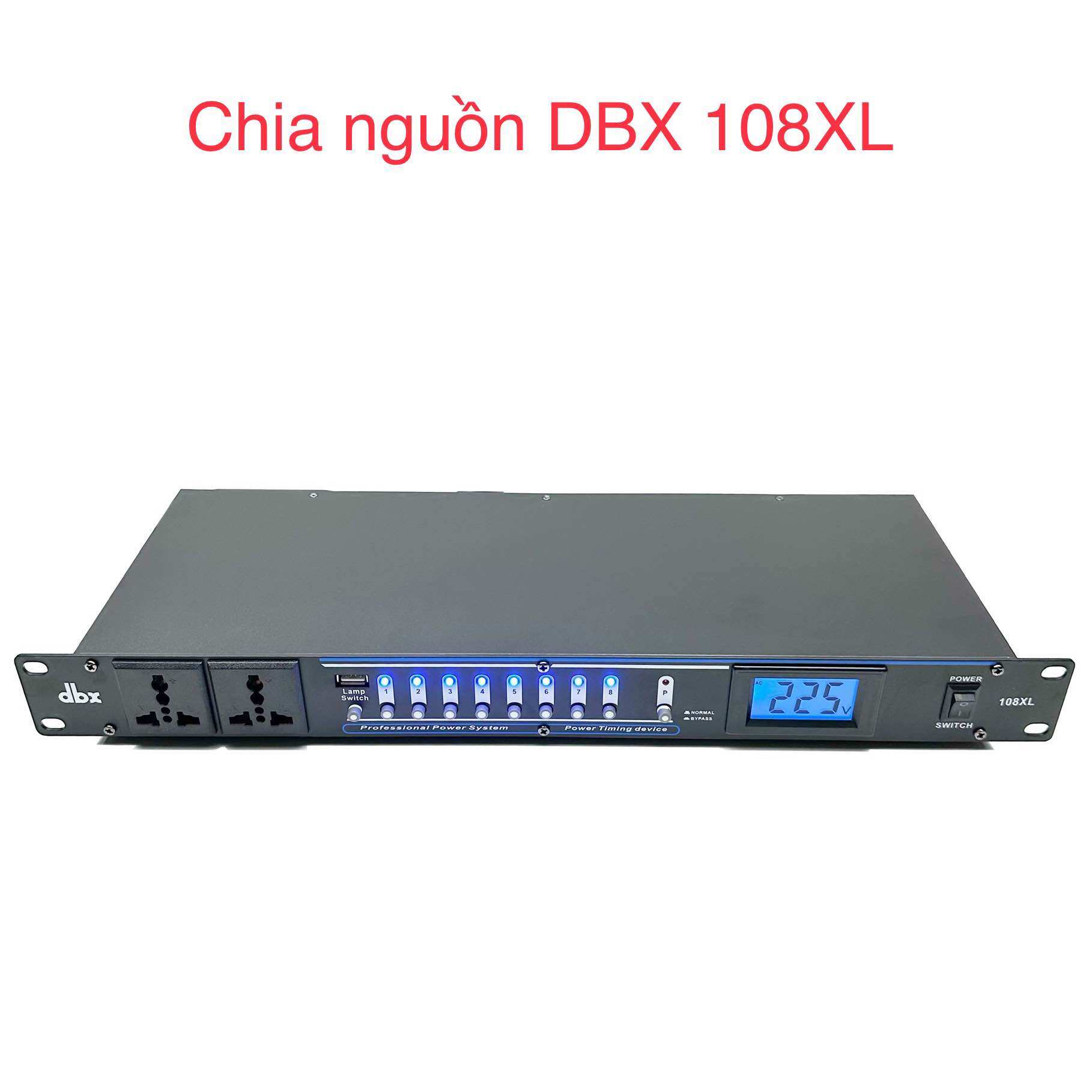 Chia nguồn điện âm thanh dbx 10 cổng