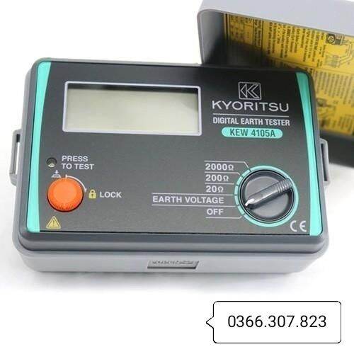 Đồng hồ đo điện trở đất số điện tử kyoritsu-4105a