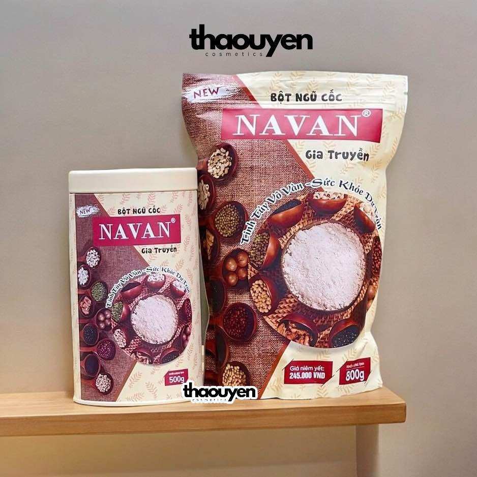 Bột Ngũ Cốc Gia Truyền Navan 9 Loại Đậu Thuần Chay