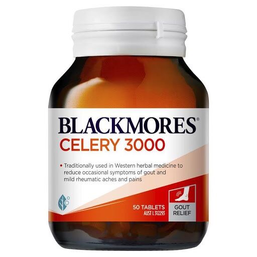 Viên uống phòng và hỗ trợ điều trị Gout Celery 3000 Blackmores 50 viên thumbnail