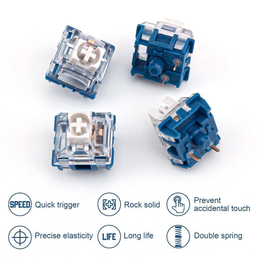 TTC Speed Silver V2 linear switch bàn phím cơ Polabe Store
