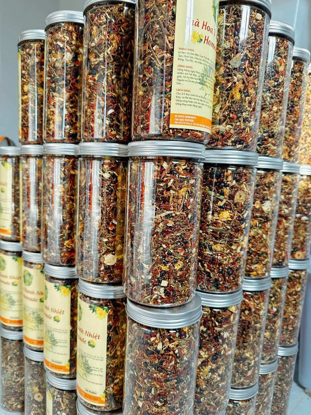Trà thảo mộc thanh nhiệt 27 vị