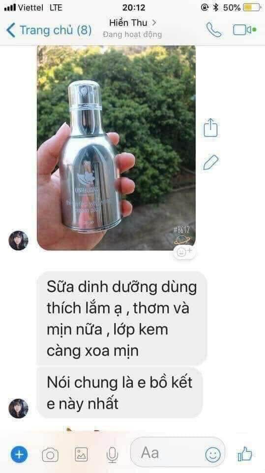 Kem Sữa Dưỡng Trắng Da Linh Hương