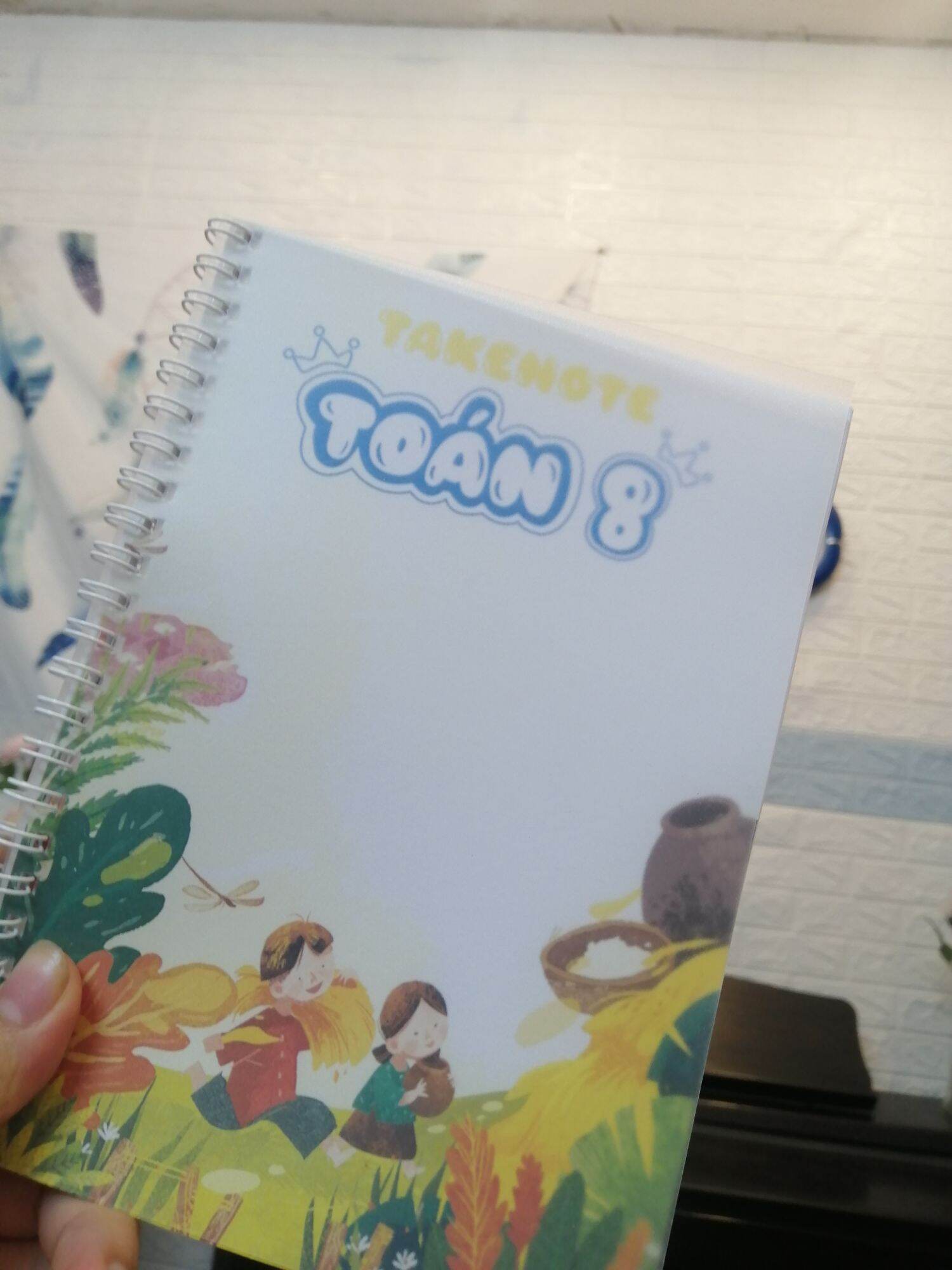 Sổ takenote toán 8 khổ a5