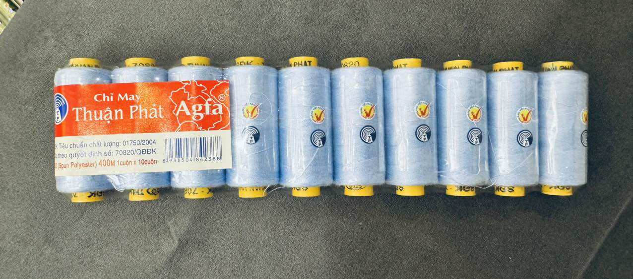 CHỈ MAY AGFA - CHỈ MAY CUỒN NHỎ - CHỈ MAY NHIỀU MÀU
