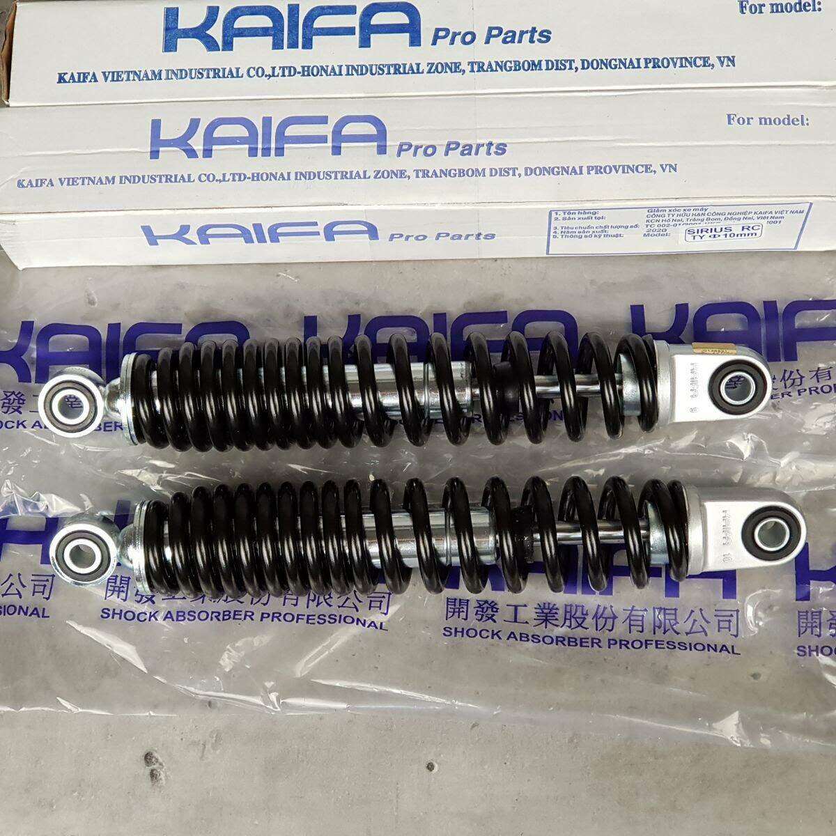 Phuộc Sau - Sirius Fi / Taurus ( Ty 10mm ) Hiệu KaiFa Chính Hãng ( 1 Cặp ) 27cm