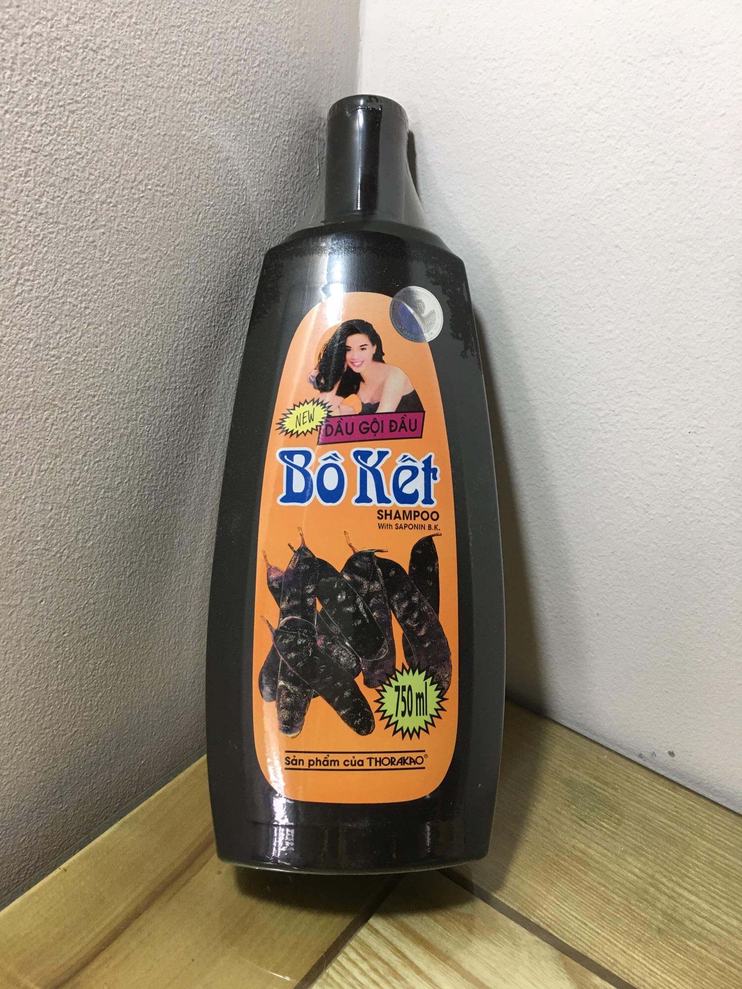 Dầu gội BỒ KẾT Thorakao 750ml Giá KM - Cho tóc mềm mượt, không gàu, không ảnh hưởng màu tóc