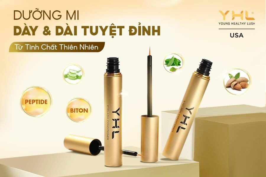 dưỡng mi siêu dài yhl chính hãng