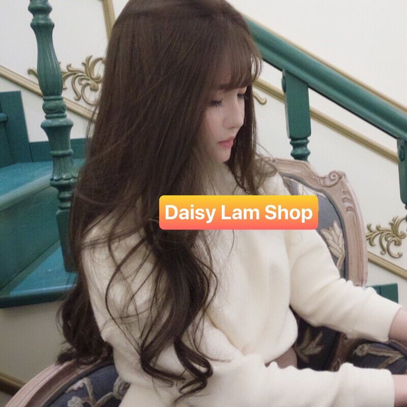 TÓC GIẢ NGUYÊN ĐẦU MÁI NGANG THƯA S035