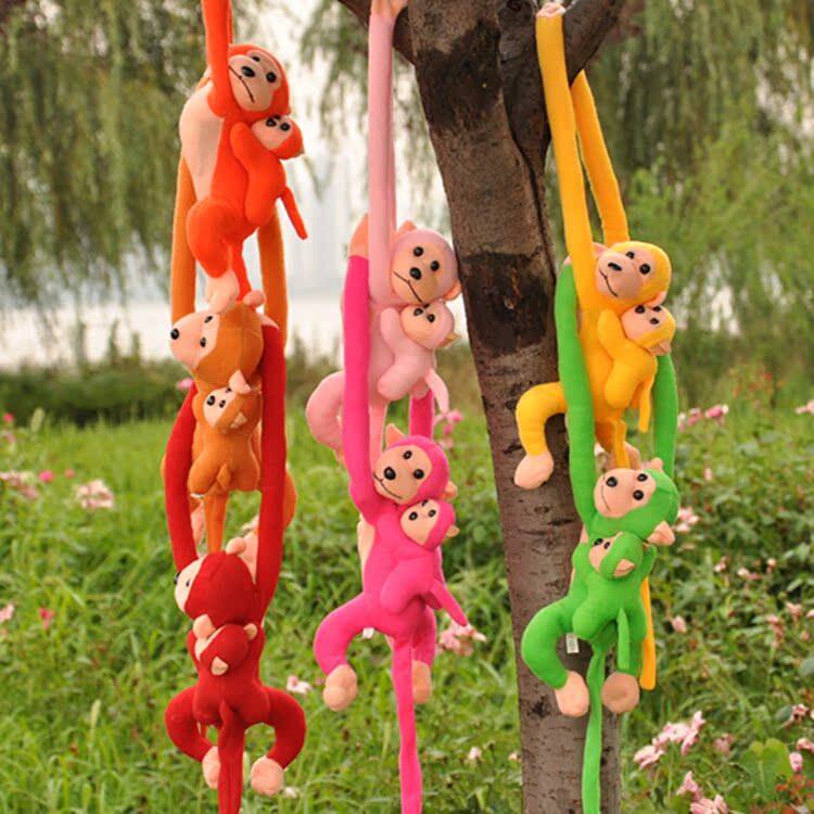 Đồ chơi nhồi bông con khỉ con khỉ biết kêu khỉ con khỉ thú cưng khỉ con búp bê khỉ con búp bê phát âm