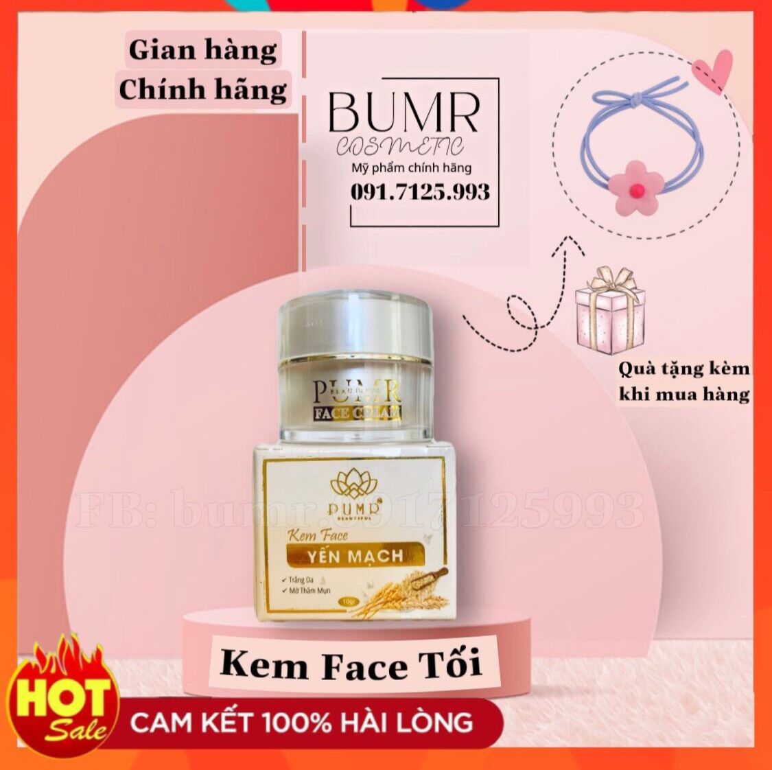 Kem face tối Pumr chính hãng