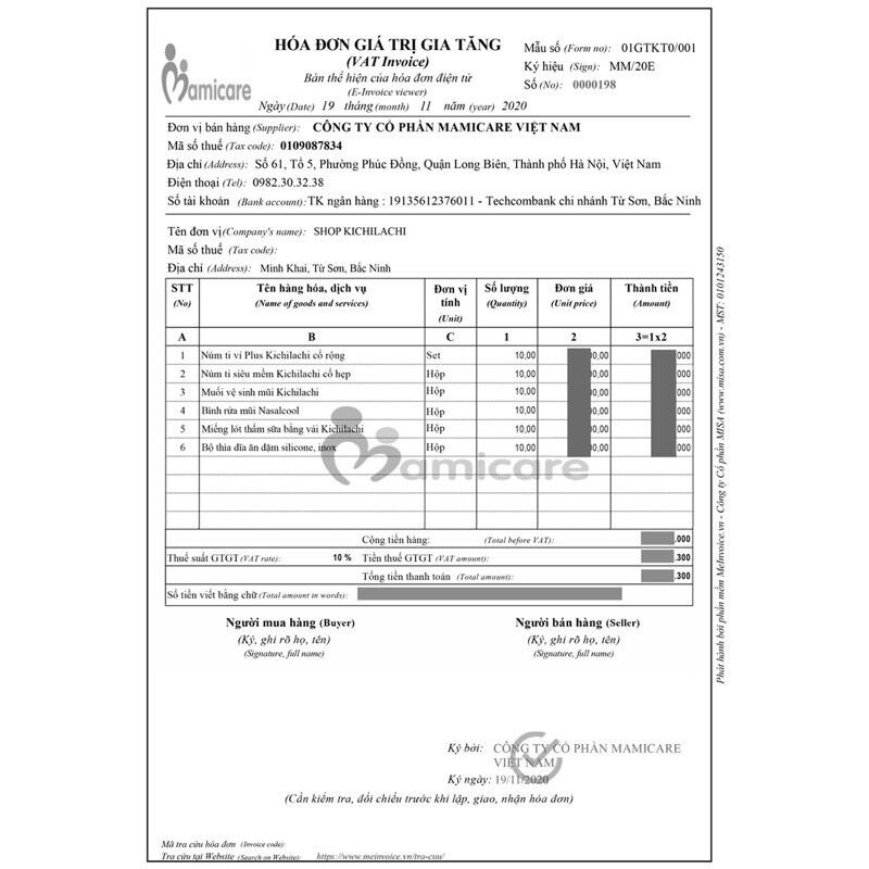 Núm trợ ty Kichilachi miếng bảo vệ đầu ti cho mẹ (Hộp 2 chiếc)