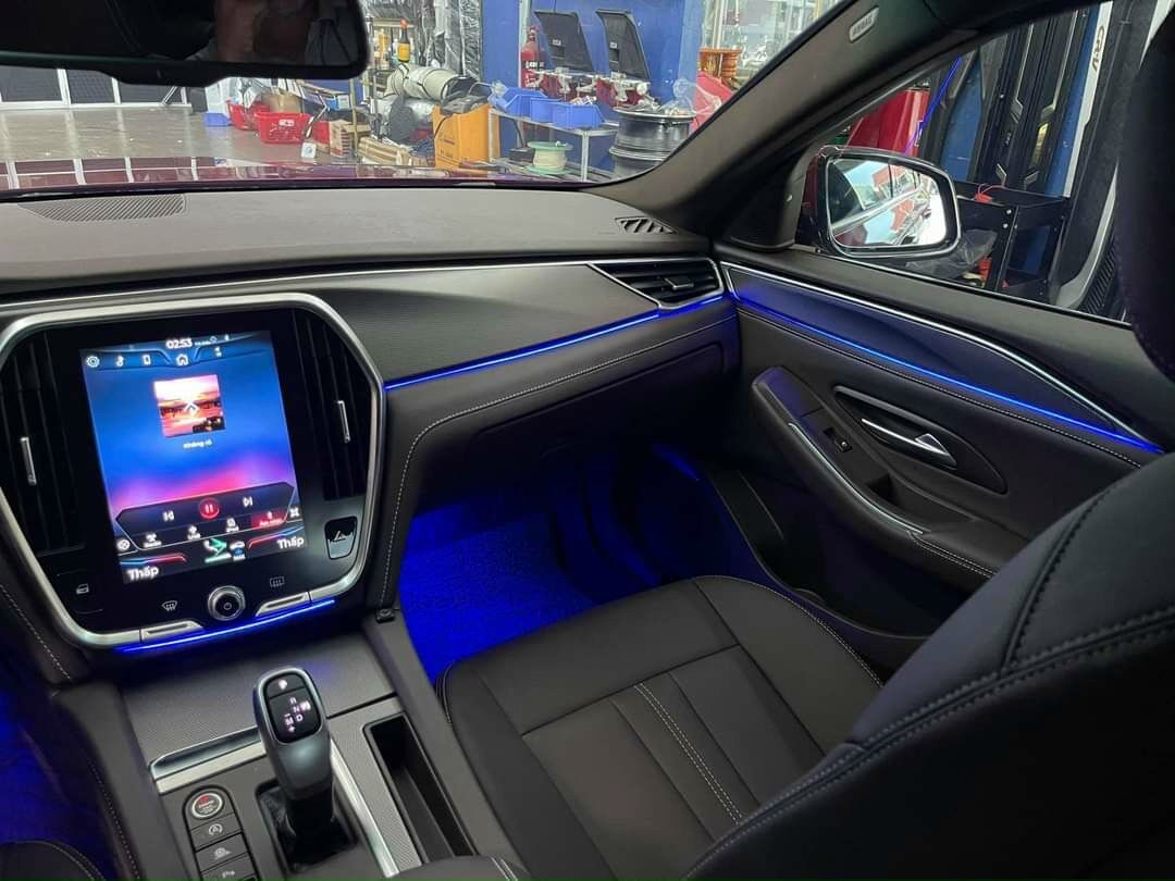 ĐÈN LED NỘI THẤT Ô TÔ 64 Màu
