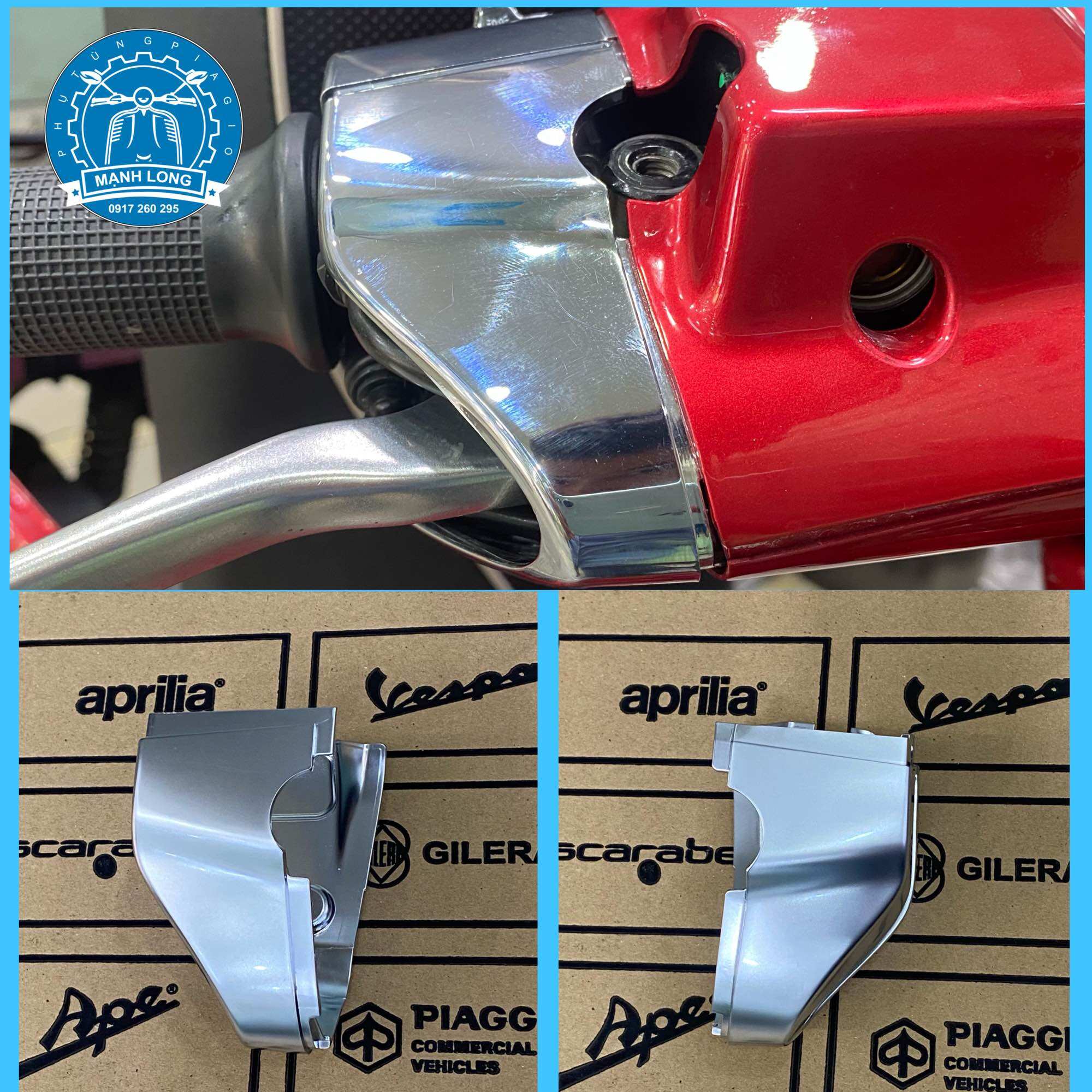 Ốp cùm công tắc Vespa sprint, Vespa primavera