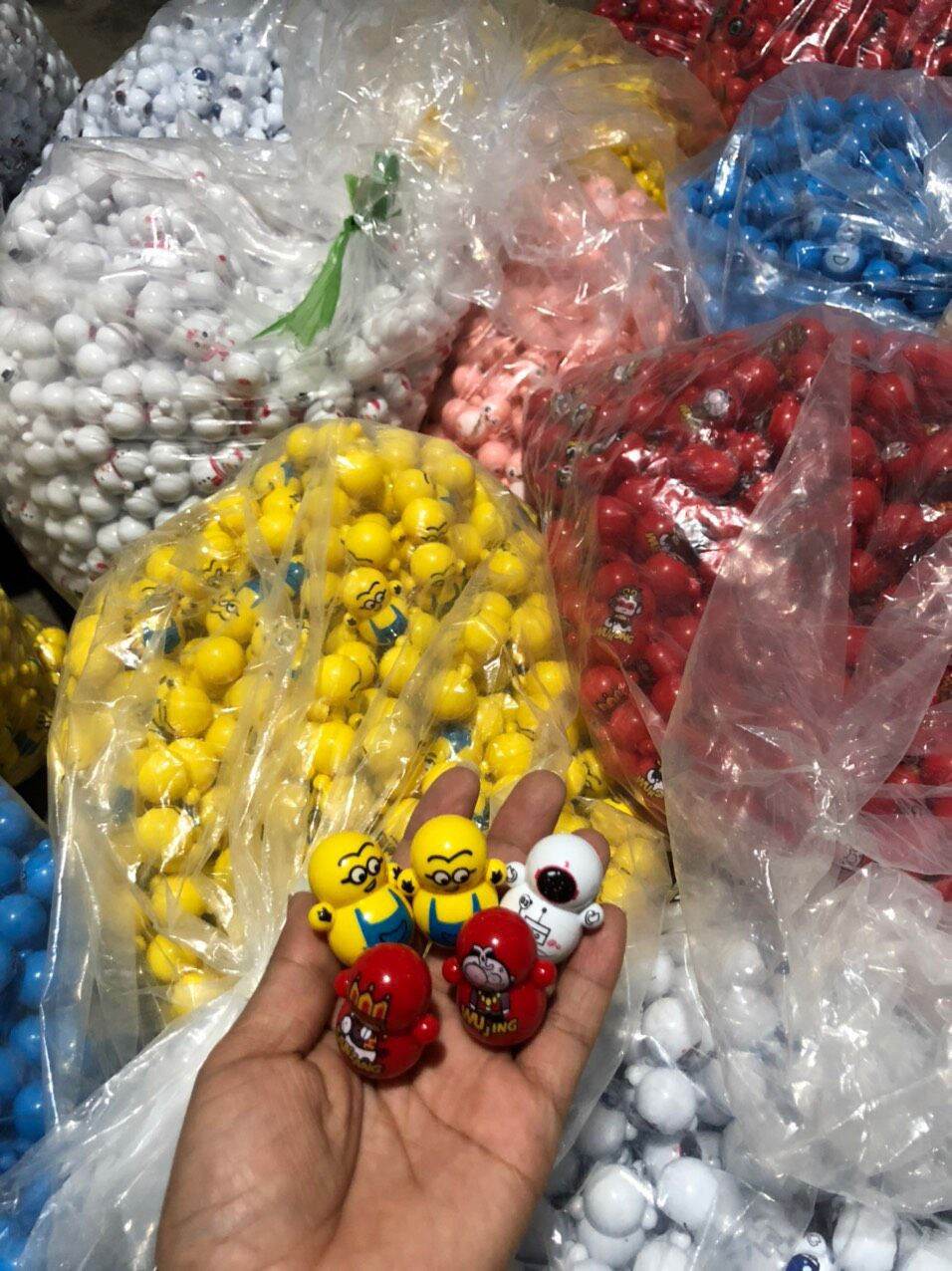 Combo 5 con Lật đật mini game siêu cute 5 mẫu