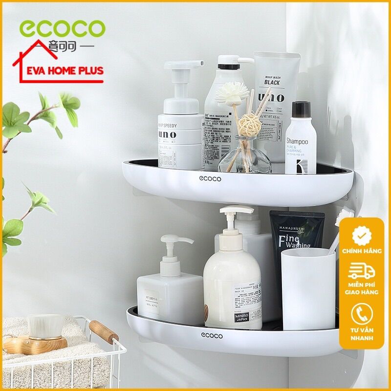 Kệ góc nhà tắm, nhà bếp Ecoco chính hãng cao cấp, đồ gia dụng thông minh