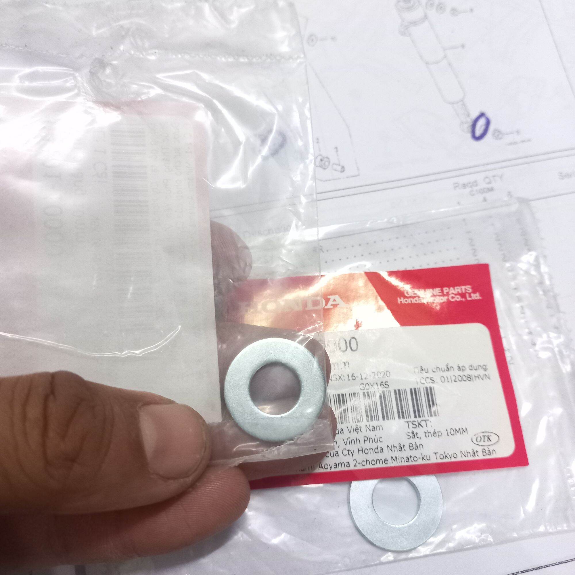 long đền chân phuộc sau 10ly : Dream , Wave , Fu