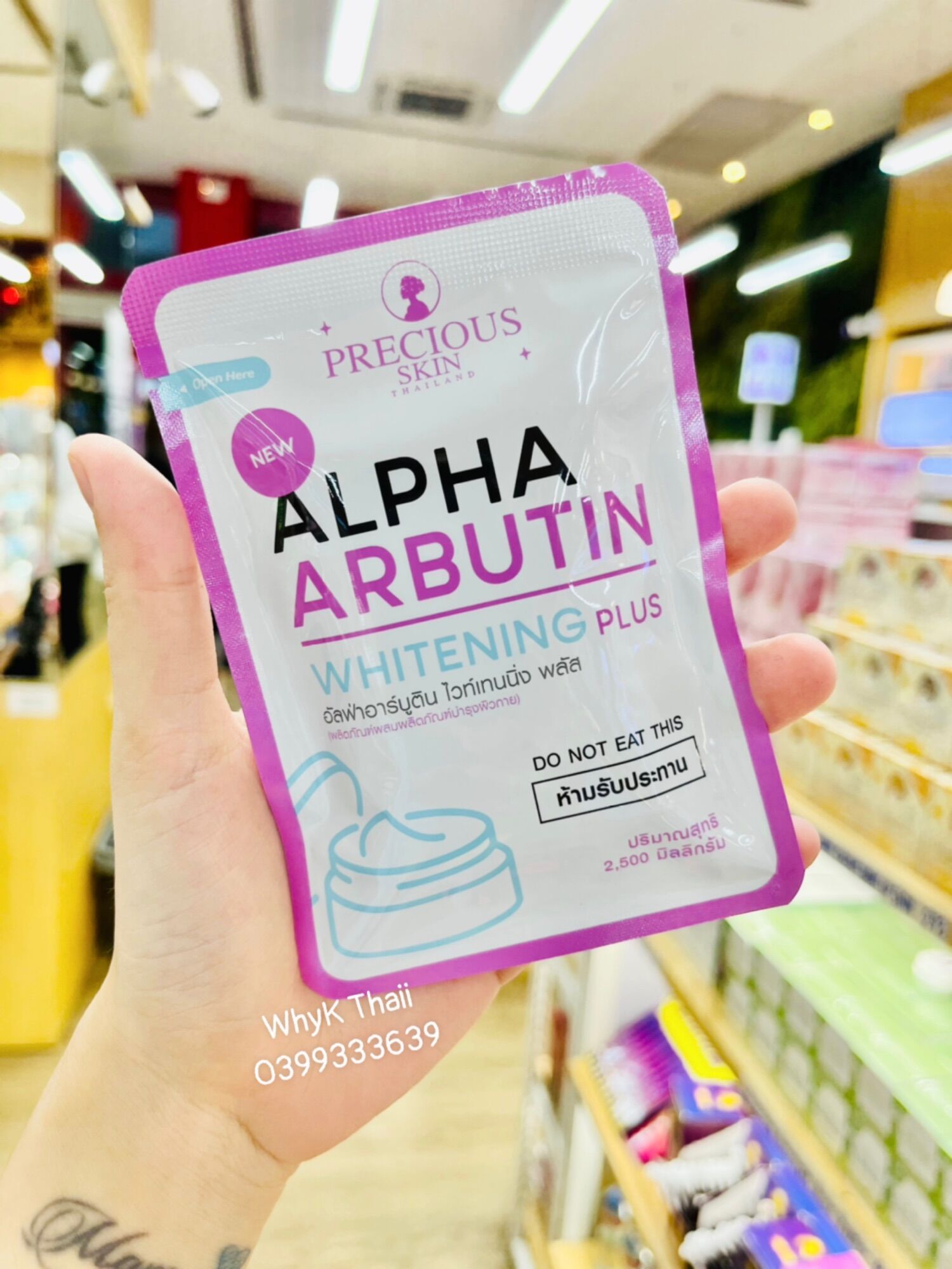 Vĩ Kích Dưỡng Trắng Alpha Arbutin Whitening Plus Thái Lan Chính Hãng