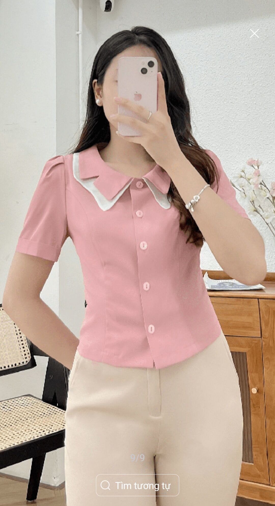 Áo kiểu công sở cao cấp, có size lớn