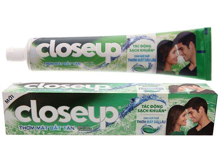 KEM ĐÁNH RĂNG CLOSEUP THƠM MÁT BẤT TẬN HỘP 230G