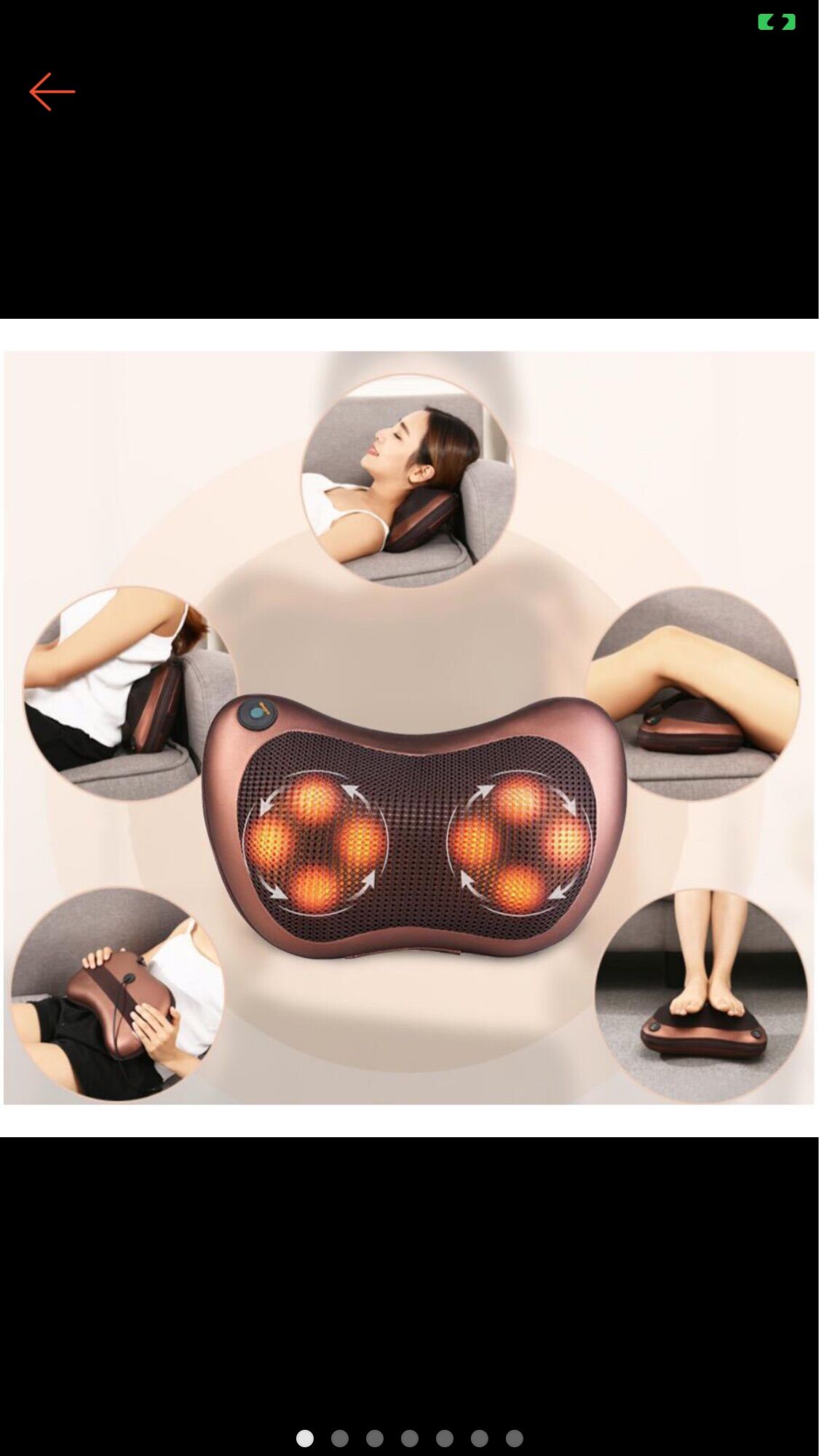 May matxa mini cam tay , may mat xa , gối massage hồng ngoại 8 bi ,massage trị liệu cao cấp ,mẫu mới nhất