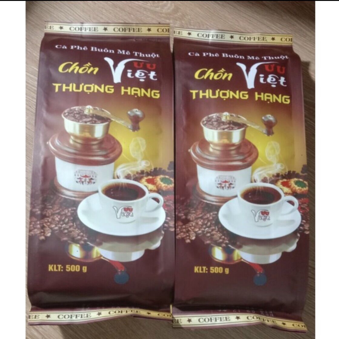 Caphe chồn thượng hạng 500g