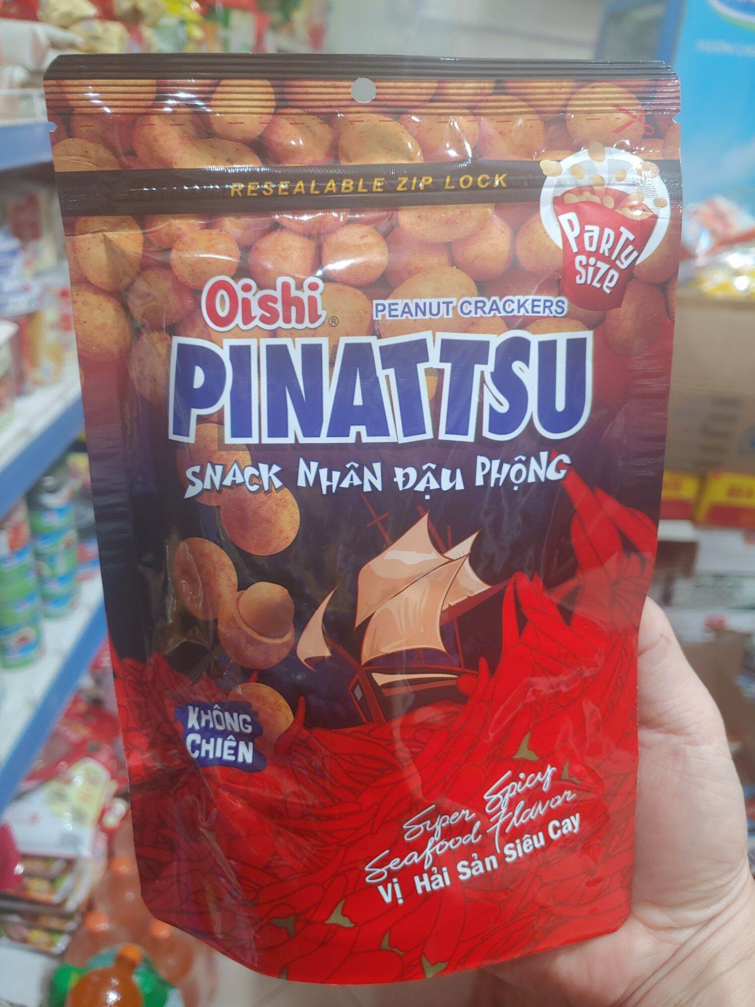 Đậu phộng Pinattsu các vị gói 85g