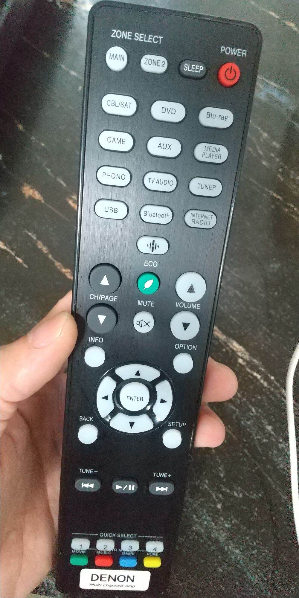 AV¹²²7📽️ Remote DENON AVR-S/X Seri Điều khiển Ampli đa kênh hãng DENON Remote Control for DENON AV Receiver Multichannels Amplifier