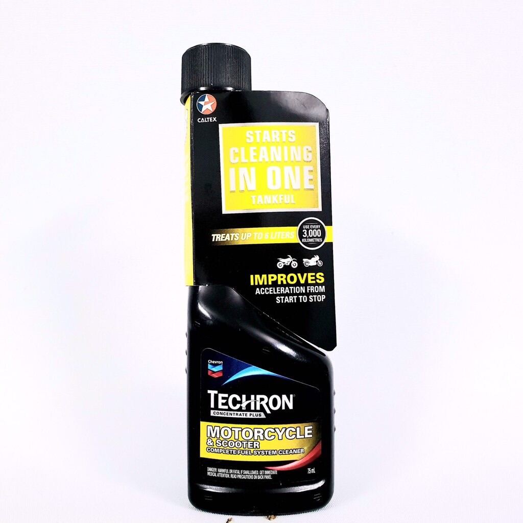 Dung dịch vệ sinh buồng đốt Caltex Techron Concentrate Plus 75ml carbon